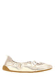 Chloé Metallic-Effect Ballet Flats
