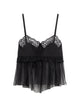 Chloé Lace-Trim Silk-Crepe Camisole Top