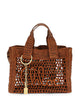 Chloé Caramel Raffia Summer Banana Shopping Bag