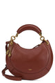 Chloé Bolso Media Luna Marron Detalles Dorados