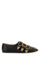 Chloé Black Leather Susan Ballerinas