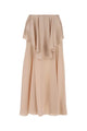 Chloé Pastel Pink Satin Skirt