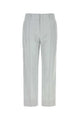 Chloé Light Grey Linen Blend Pant