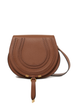 Chloé Caramel Leather Marcie Crossbody Bag