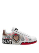 Dolce & Gabbana Dolce & Gabbana Portofino Sneaker In Leather