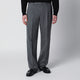 Pt01 Grey Pants In Virgin Wool
