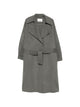 The Frankie Shop Frankie Shop Grey Wool Coat