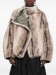 The Frankie Shop Vera Faux Fur Reversible Bomber Jacket