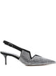 Coperni Crystal Embellished Star Cut Out Low Stiletto