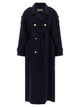 Elisabetta Franchi Double-Breasted Belted Coat