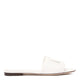 Dolce & Gabbana Dg Logo Leather Flat Slides