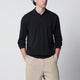 Drumohr Navy Blue Cotton Polo Shirt