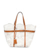 Ermanno Scervino White Viscose Rayon Polyester Handbag