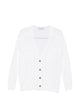 Ermanno Cotton Blend V-Necked Cardigan