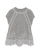 Ermanno Scervino Cashmere Lace Top