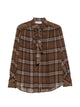 Ermanno Brown Polyester Shirt