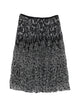 Ermanno Off White Viscose Skirt