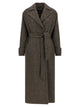 Kiton Chevron Wool Coat