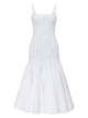 Jacquemus White Agave Strap Dress Stripe Detail