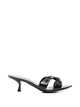 Giuseppe Zanotti Black Kidskin Cow Sandal Alien