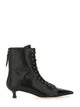 Aeyde Black Calf Leather High Heels