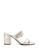 Emporio Armani Leather Mules