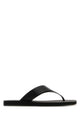 The Row Dune Ginza Classic Leather Sandal Black