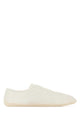 The Row White Leather Clement Sneakers
