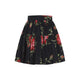 Dolce & Gabbana Short Skirt With Rose Bouquet Print