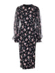 Dolce & Gabbana Rose Vintage Print Dress