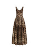 Dolce & Gabbana Leo Print Cotton Dress