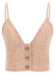 Alessandra Rich Sequin Top