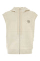 Fendi Melange Crema Stretch Sweatshirt