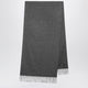 Loro Piana Grande Unita Scarf In Grey Mélange