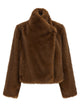 B&B Couture 'Farrah First' Eco-Fur Coat