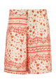 Fendi Printed Silk Bermuda Shorts
