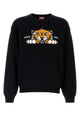 Kenzo Black Wool Blend Sweater