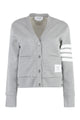 Thom Browne Logo Detail Cotton Cardiga