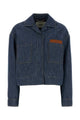 Fendi Blue Denim Chambray Jacket