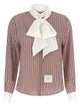 Thom Browne Removable Lavallière Collar Shirt
