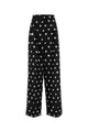 Fendi Printed Silk Wide-Leg Pant