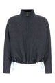Fendi Blue Denim Blouson Double Jacket