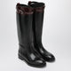 Durazzi Milano Black/Burgundy Twotone Boots