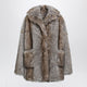 Bb Couture Brigitte Coat In Wolfeffect Faux Fur