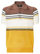 Fendi Multicolor Striped Viscose Polo