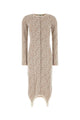 Fendi Embroidered Cotton Blend Dress