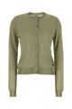 Fendi Sage Green Stretch Viscose Blend Cardigan