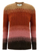 Fendi Multicolor Mohair Blend Sweater