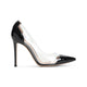 Gianvito Rossi Black Plexi Pump