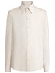 Dolce & Gabbana White Silk Shirt